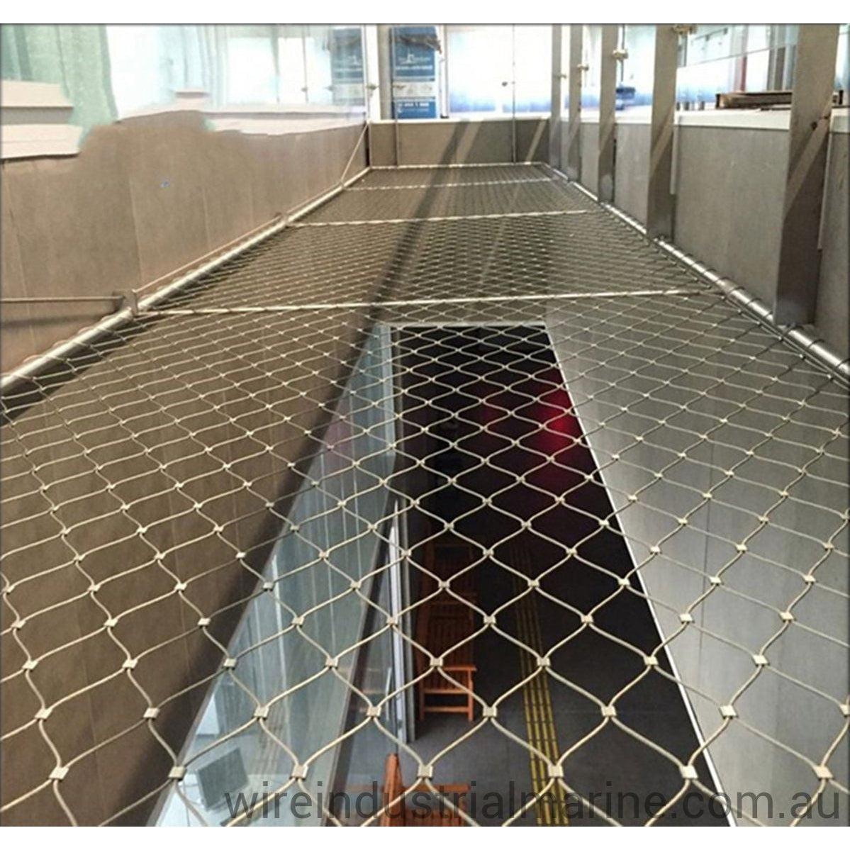 Machine Cable Mesh 2mm Stainless Steel Cable Mesh | Wire Industrial & Marine – Wire ...