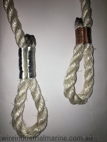 Synthetic Rope Swages For Sale – Wire Industrial & Marine