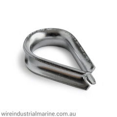 12mm Stainless steel thimbles-Rigging and accessories-wireindustrialmarine