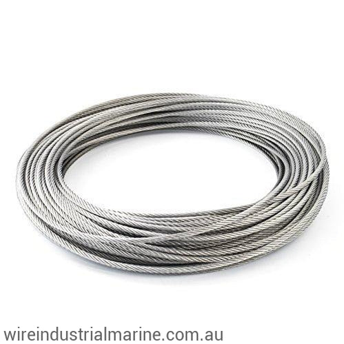 1.2mm 7x7 Stainless steel wire by the metre - wireindustrialmarine.com.au