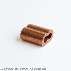 2.5mm Copper swage for wire rope-CS-2.5-wireindustrialmarine