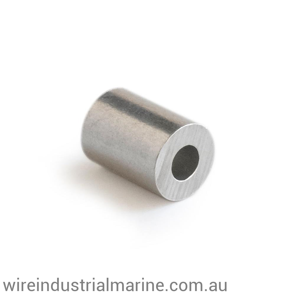 2mm ALLOY ROUND-DIN Code machine press ferrule for galvanised wire-wireindustrialmarine