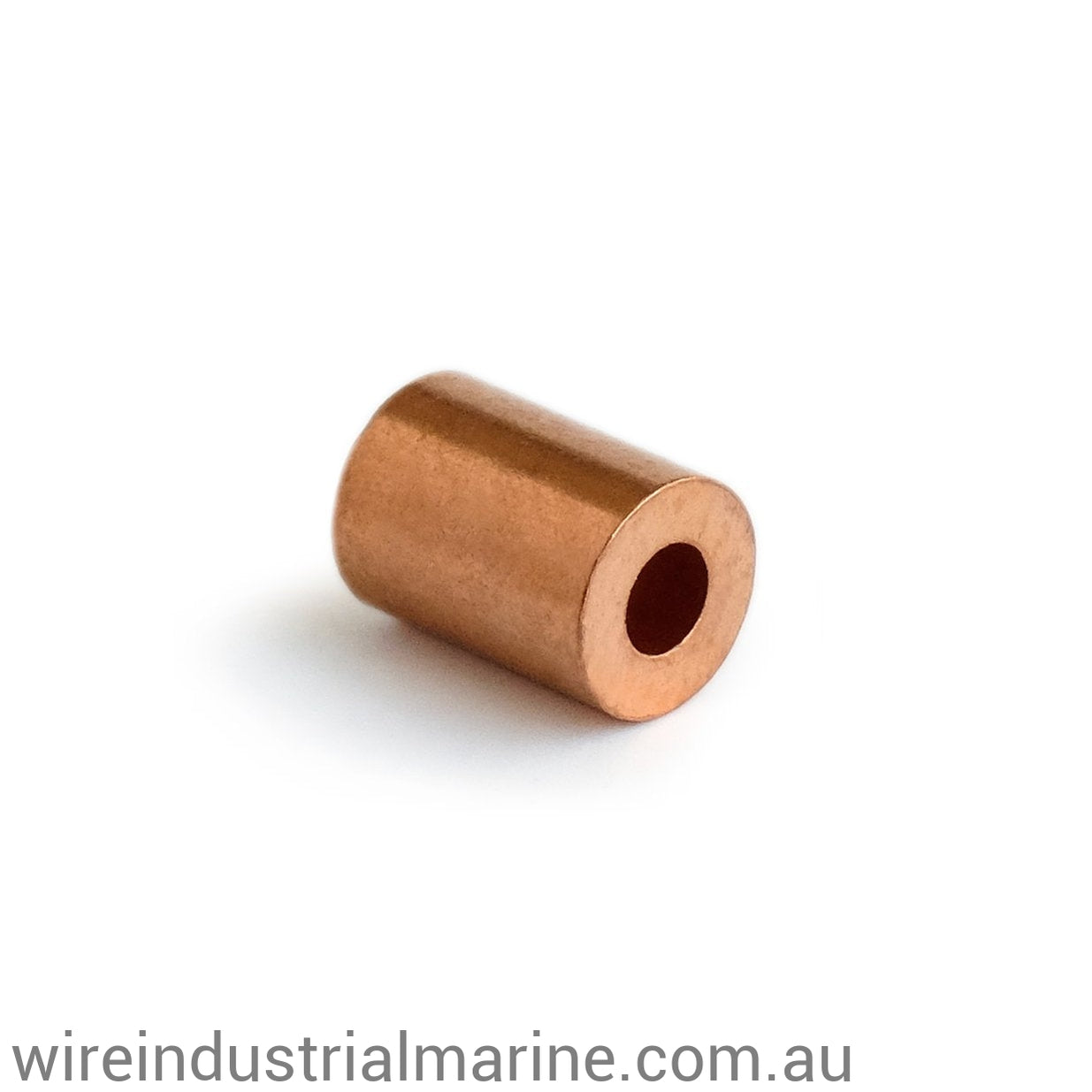 2mm COPPER ROUND-DIN Code machine press ferrule for stainless steel wire-wireindustrialmarine
