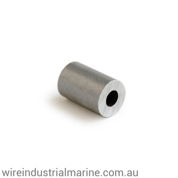 3mm ALLOY ROUND-DIN Code machine press ferrule for galvanised wire-wireindustrialmarine
