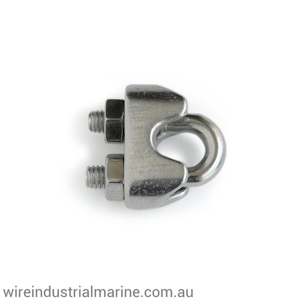 3mm Stainless steel wire grip-WGSS-3.0-Rigging and accessories-wireindustrialmarine