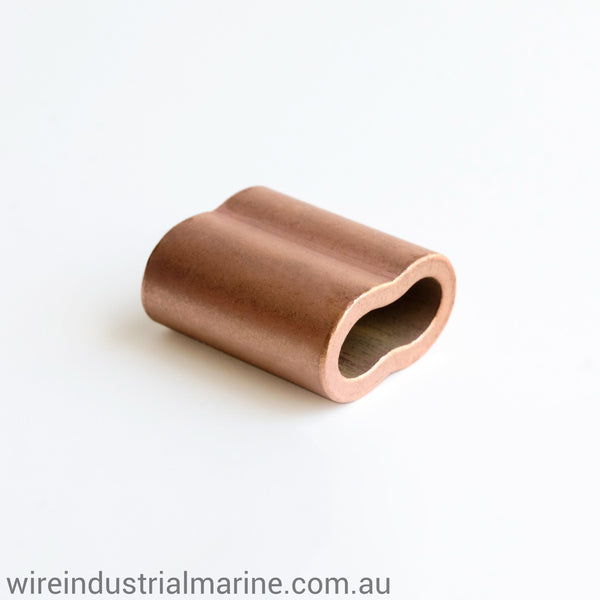 4.8mm Copper swage for wire rope-CS-4.8-wireindustrialmarine