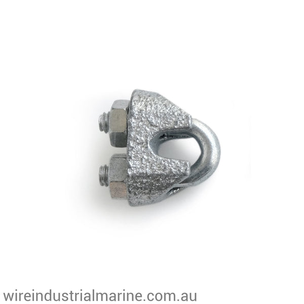 4mm Galvanised wire grip-WGG-4.0-Rigging and accessories-wireindustrialmarine
