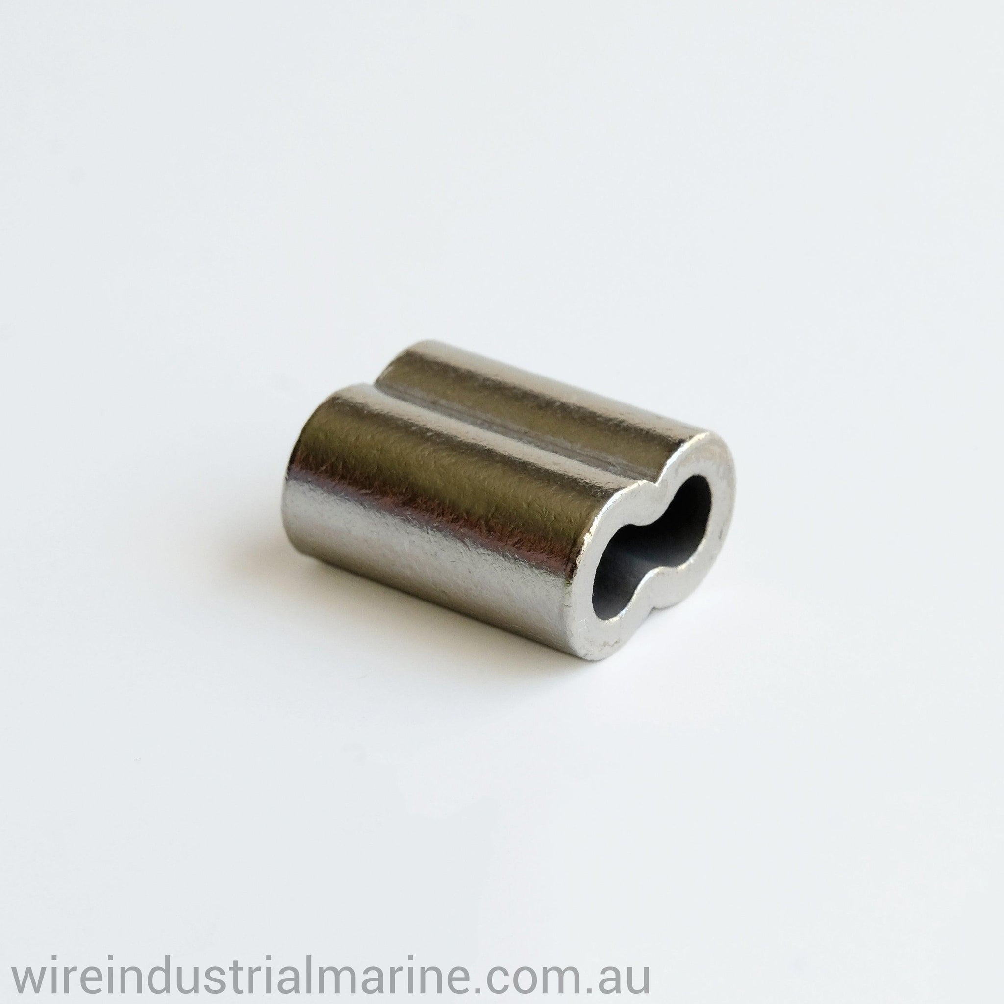4mm Nickel swage - 4mm wire rope - NS-4.0 - Hand swages-wireindustrialmarine
