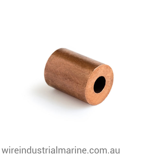 4mm COPPER ROUND-DIN Code machine press ferrule for stainless steel wire-wireindustrialmarine