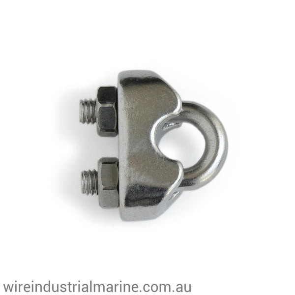 4mm Stainless steel wire grip-WGSS-4.0-Rigging and accessories-wireindustrialmarine
