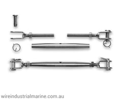 5mm Stainless steel bottlescrew-SS Bottlescrew5-Rigging and accessories-wireindustrialmarine