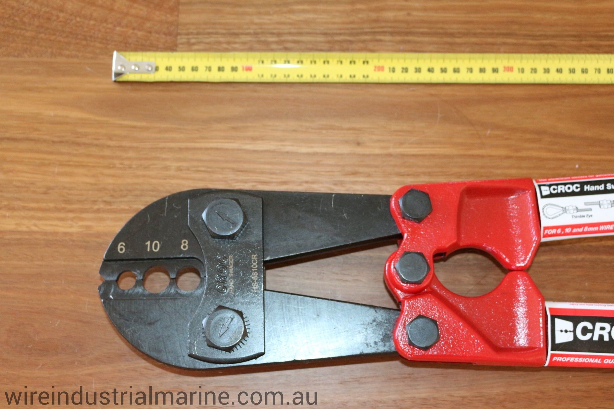 4mm, 6mm & 8mm hand swage tool Wire Industrial & Marine