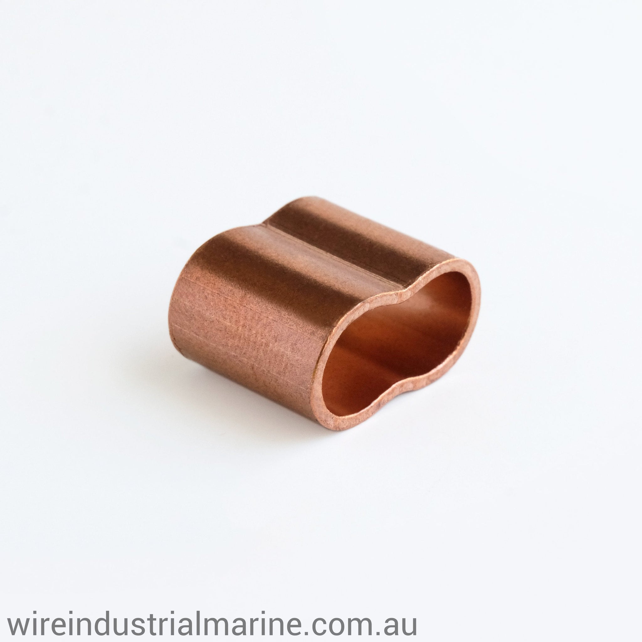 Soft Rope Swages 6mm Copper rope swage – Wire Industrial & Marine