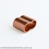 6mm Copper swage for fibre rope-CRS-6.0-wireindustrialmarine