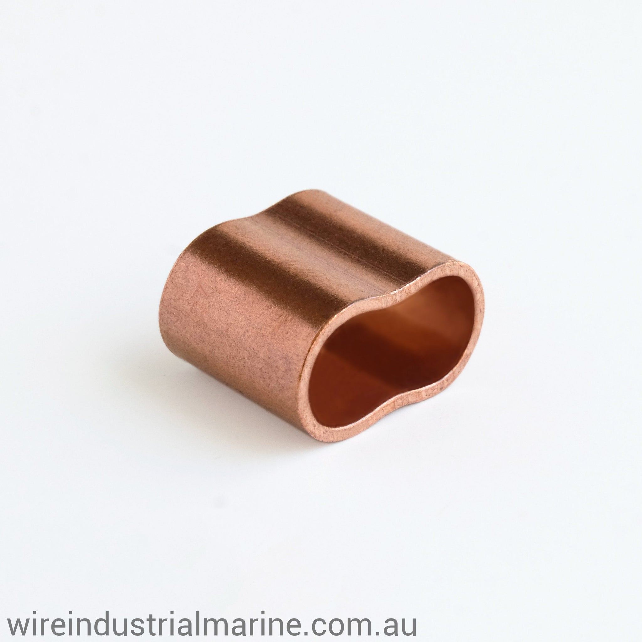 Soft Rope Swages 7mm Copper rope swage – Wire Industrial & Marine