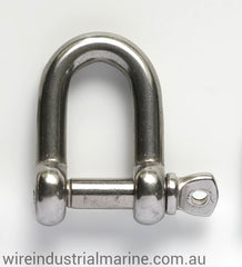 8mm Stainless steel shackles-SS Shackle5-Rigging and accessories-wireindustrialmarine