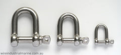 5mm, 8mm & 10mm Stainless steel shackles-SS Shackle5-Rigging and accessories-wireindustrialmarine