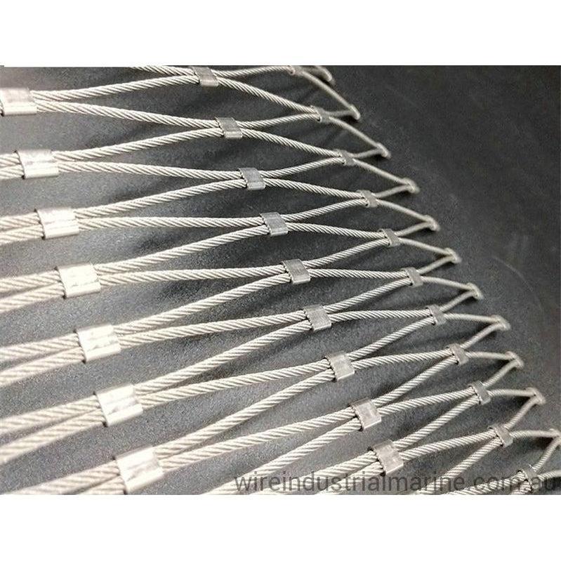 Machine Cable Mesh 2mm Stainless Steel Cable Mesh | Wire Industrial & Marine – Wire ...