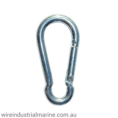 Zinc plated snap hooks no eye-Rigging and accessories-wireindustrialmarine